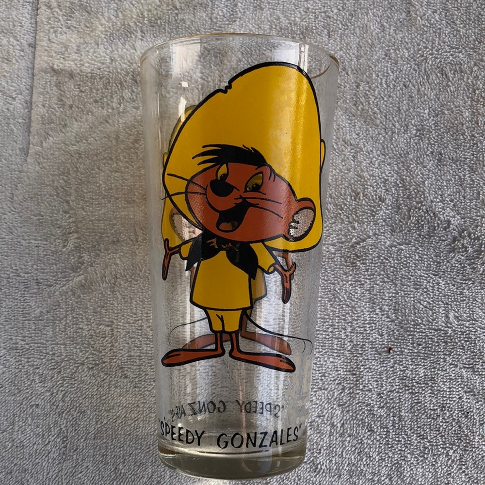 Speedy Gonzales glass